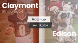 Matchup: Claymont vs. Edison  2020