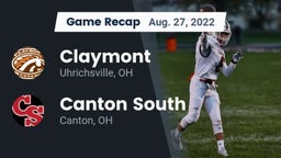 Recap: Claymont  vs. Canton South  2022