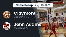 Recap: Claymont  vs. John Adams  2023