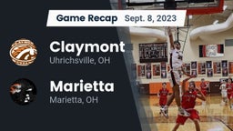 Recap: Claymont  vs. Marietta  2023