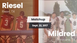 Matchup: Riesel vs. Mildred  2017