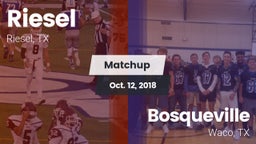Matchup: Riesel vs. Bosqueville  2018