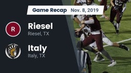 Recap: Riesel  vs. Italy  2019