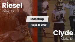 Matchup: Riesel vs. Clyde  2020