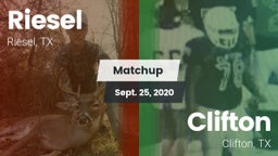 Matchup: Riesel vs. Clifton  2020