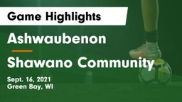Ashwaubenon  vs Shawano Community  Game Highlights - Sept. 16, 2021