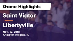 Saint Viator  vs Libertyville  Game Highlights - Nov. 19, 2018