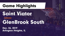 Saint Viator  vs GlenBrook South Game Highlights - Dec. 26, 2019