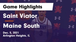 Saint Viator  vs Maine South  Game Highlights - Dec. 5, 2021