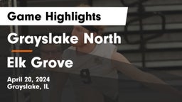 Grayslake North  vs Elk Grove  Game Highlights - April 20, 2024