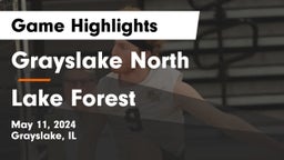 Grayslake North  vs Lake Forest  Game Highlights - May 11, 2024