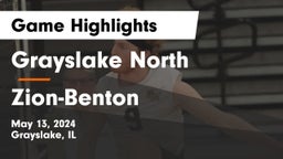 Grayslake North  vs Zion-Benton  Game Highlights - May 13, 2024