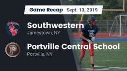 Recap: Southwestern  vs. Portville Central School 2019