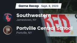 Recap: Southwestern  vs. Portville Central School 2023