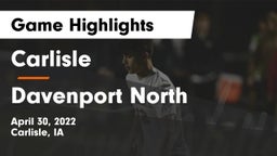 Carlisle  vs Davenport North  Game Highlights - April 30, 2022