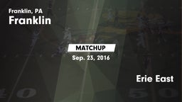 Matchup: Franklin vs. Erie East 2016