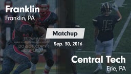 Matchup: Franklin vs. Central Tech  2016