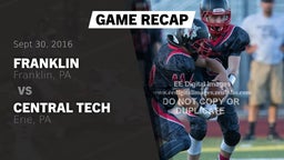 Recap: Franklin  vs. Central Tech  2016