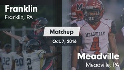 Matchup: Franklin vs. Meadville  2016