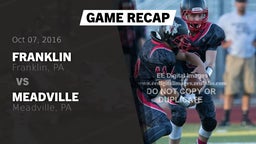 Recap: Franklin  vs. Meadville  2016