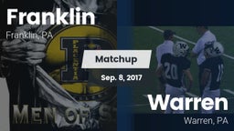 Matchup: Franklin vs. Warren  2017