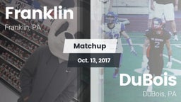Matchup: Franklin vs. DuBois  2017