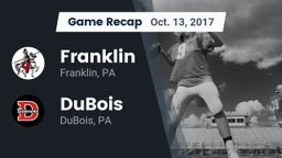 Recap: Franklin  vs. DuBois  2017