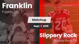 Matchup: Franklin vs. Slippery Rock  2018
