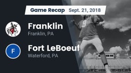 Recap: Franklin  vs. Fort LeBoeuf  2018