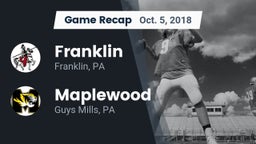 Recap: Franklin  vs. Maplewood  2018