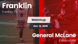 Matchup: Franklin vs. General McLane  2018