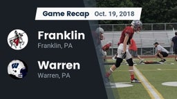 Recap: Franklin  vs. Warren  2018