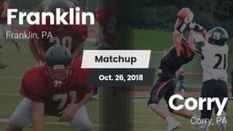 Matchup: Franklin vs. Corry  2018