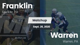 Matchup: Franklin vs. Warren  2020