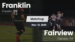 Matchup: Franklin vs. Fairview  2020