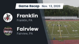 Recap: Franklin  vs. Fairview  2020