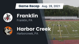 Recap: Franklin  vs. Harbor Creek  2021
