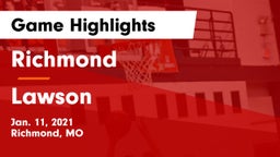 Richmond  vs Lawson  Game Highlights - Jan. 11, 2021