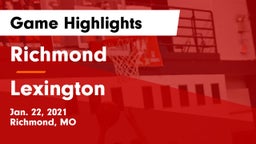 Richmond  vs Lexington  Game Highlights - Jan. 22, 2021