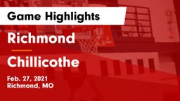 Richmond  vs Chillicothe  Game Highlights - Feb. 27, 2021