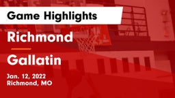 Richmond  vs Gallatin Game Highlights - Jan. 12, 2022