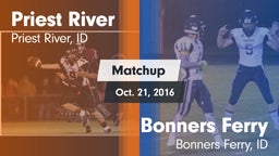 Matchup: Priest River vs. Bonners Ferry  2016