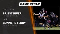 Recap: Priest River  vs. Bonners Ferry  2016