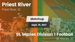 Matchup: Priest River vs. St. Maries Division 1 Football 2017