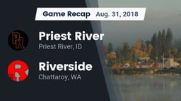 Recap: Priest River  vs. Riverside  2018