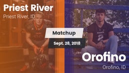Matchup: Priest River vs. Orofino  2018