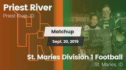 Matchup: Priest River vs. St. Maries Division 1 Football 2019