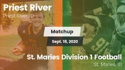 Matchup: Priest River vs. St. Maries Division 1 Football 2020