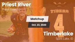 Matchup: Priest River vs. Timberlake  2020