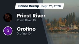 Recap: Priest River  vs. Orofino  2020
